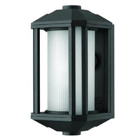 Hinkley Outdoor Castelle Mini Wall Mount 1396BK-LED