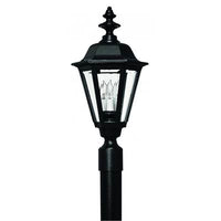 Hinkley Outdoor Manor House Post Top/ Pier Mount 1441BK