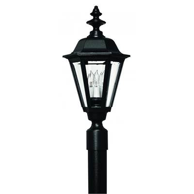 Hinkley Outdoor Manor House Post Top/ Pier Mount 1441BK