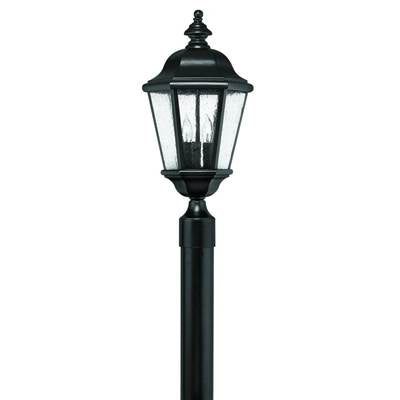 Hinkley Outdoor Edgewater Post Top/ Pier Mount 1671BK