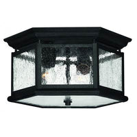 Hinkley Outdoor Edgewater Flush Mount 1683BK