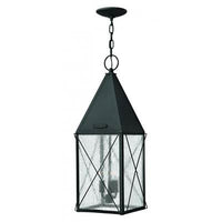 Hinkley Outdoor York Hanging Light 1842BK