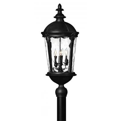 Hinkley Outdoor Windsor Post Top/ Pier Mount 1891BK-LED