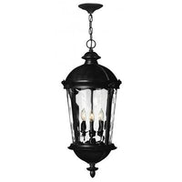 Hinkley Outdoor Windsor Hanging Light 1892BK-LED