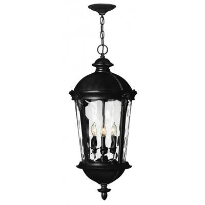 Hinkley Outdoor Windsor Hanging Light 1892BK-LED