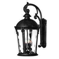 Hinkley Outdoor Windsor Medium Wall Mount 1899BK-LED