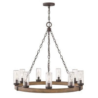 Hinkley Outdoor Sawyer Outdoor Chandelier 29208SQ