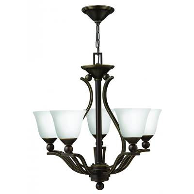 Hinkley Bolla Single Tier Foyer Light 4655OB-OPAL