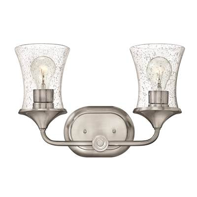 Hinkley Thistledown Bath Two Light 51802BN-CL