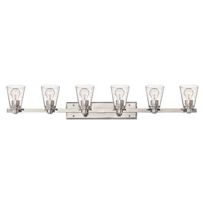 Hinkley Avon Bath Six Light 5556CM-CL