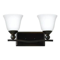 Hinkley Bolla Bath Two Light 5892OB-OPAL