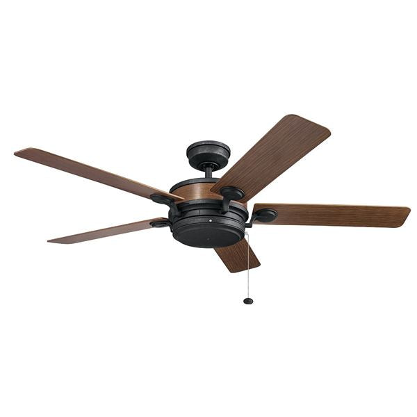 Kichler Lighting Uma 60" Ceiling Fan Auburn Stained